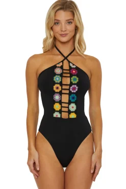 Isabella Rose High Neck|High Leg-1969 High Neck One Piece Swimsuit
