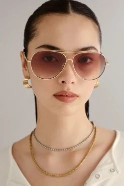 Le Specs Sunglasses / Eyewear-Abracadabra Aviator Sunglasses