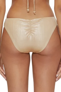 Becca by Rebecca Virtue Hipster|Bikinis-Adela Ruched Hipster Bikini Bottom
