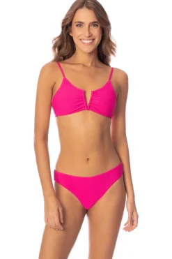 Maaji Bralette|Bikinis-Adhara Reversible V-Wire Bralette Bikini Top