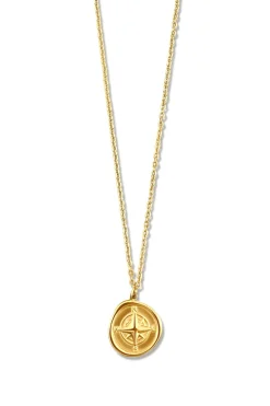 Ellie Vail Jewelry-Aerin Compass Pendant Necklace