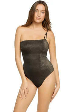 Onia Asymmetrical|One Pieces-Alaia Asymmetrical One Piece Swimsuit