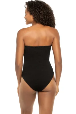 Hunza G High Leg|Bandeau-Alana One Piece Swimsuit