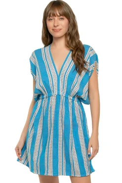 Lemlem Sundresses-Alem Plunge Mini Dress