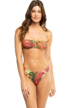 Onia Bralette|Bikinis-Alessia Tropical Bralette Bikini Top