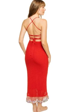 Capittana Sundresses-Ali Crochet Maxi Dress