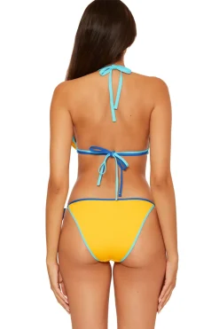 Becca by Rebecca Virtue Triangle|Halter-Allie Triangle Bikini Top (D+)