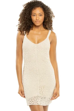 Z Supply Sundresses-Allure Crochet Mini Dress