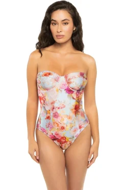 L'Agence Bandeau|One Pieces-Amie One Piece Swimsuit
