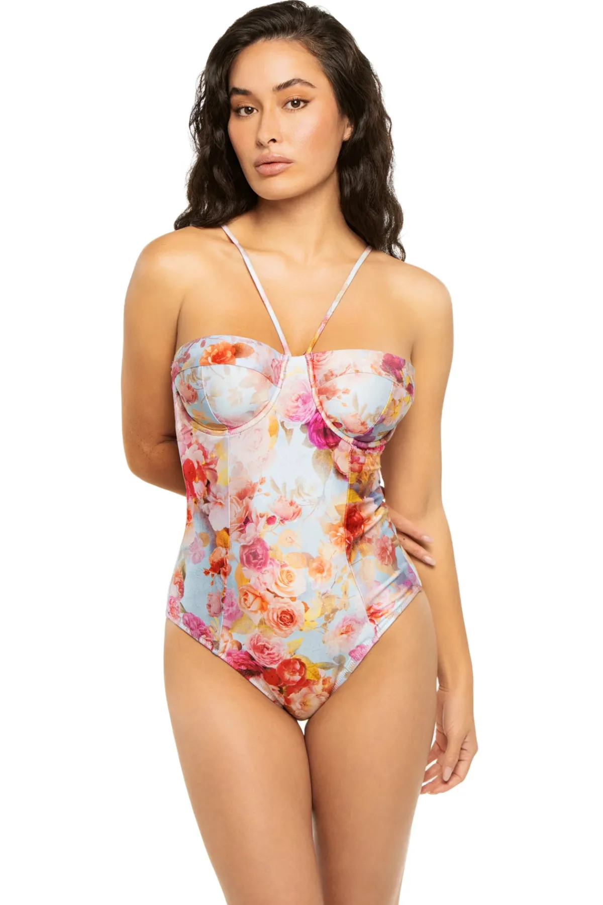 L'Agence Bandeau|One Pieces-Amie One Piece Swimsuit