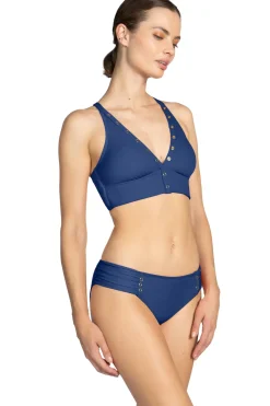Robin Piccone Triangle|Bikinis-Amy Banded Triangle Bikini Top