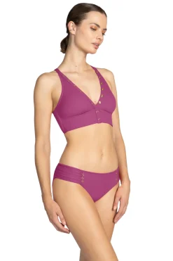 Robin Piccone Triangle|Bikinis-Amy Banded Triangle Bikini Top