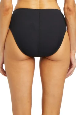 Robin Piccone High Waist|Bikinis-Amy Ribbed High Waist Bikini Bottom