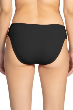 Robin Piccone Hipster|Bikinis-Amy Ribbed Tab Side Hipster Bikini Bottom