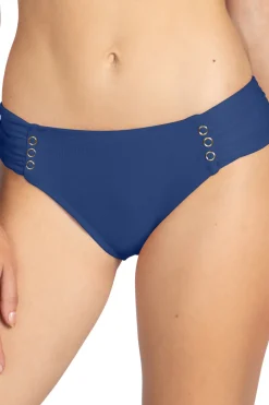 Robin Piccone Hipster|Bikinis-Amy Ribbed Tab Side Hipster Bikini Bottom