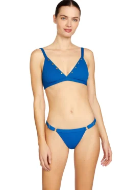 Robin Piccone Triangle|Bikinis-Amy Ribbed Triangle Bikini Top