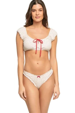 Frankies Bikinis X Bella Hadid Bralette|Bikinis-Angel Off The Shoulder Bikini Top