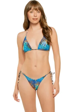 It's Now Cool Triangle|Halter-Animal Triangle Bikini Top