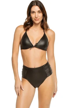 L'Agence Triangle|Halter-Annabelle Fixed Triangle Bikini Top