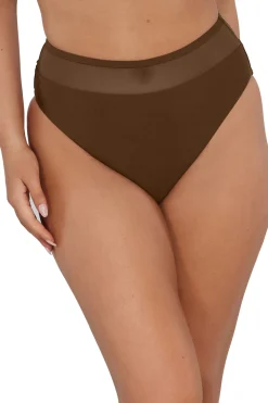 Sunsets High Leg|High Waist-Annie High Waist Bikini Bottom