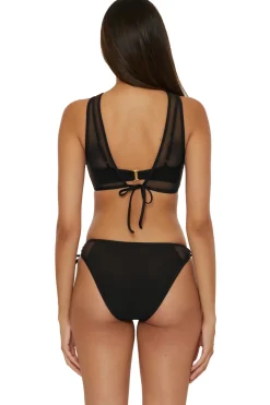 Becca by Rebecca Virtue High Neck|Bralette-Ariadne Mesh Bralette Bikini Top