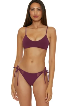 Becca by Rebecca Virtue High Neck|Bralette-Ariadne Mesh Bralette Bikini Top