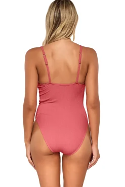 Pacifica by Sunsets High Leg|One Pieces-Ariel One Piece Swimsuit