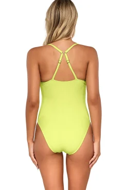 Pacifica by Sunsets High Leg|One Pieces-Ariel One Piece Swimsuit