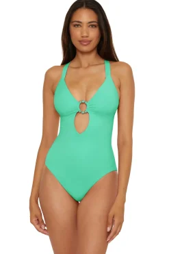 Becca by Rebecca Virtue Plunge|One Pieces-Ariyah One Piece Swimsuit