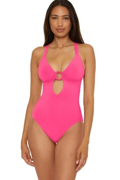 Becca by Rebecca Virtue Plunge|One Pieces-Ariyah One Piece Swimsuit