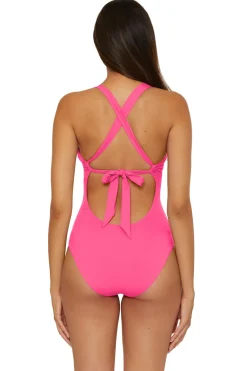 Becca by Rebecca Virtue Plunge|One Pieces-Ariyah One Piece Swimsuit