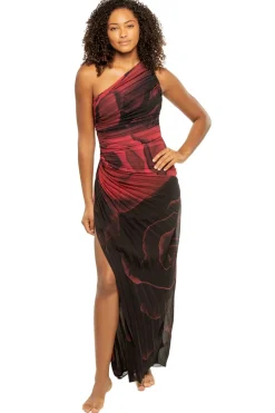 Rococo Sand Sundresses-Asymmetrical Maxi Dress