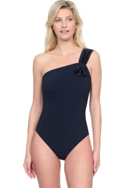 Gottex Asymmetrical|One Pieces-Asymmetrical One Piece Swimsuit