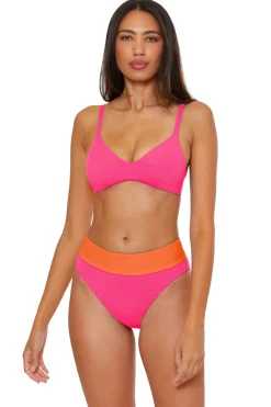 Becca by Rebecca Virtue Bralette|Bikinis-Audrey Reversible Bralette Bikini Top
