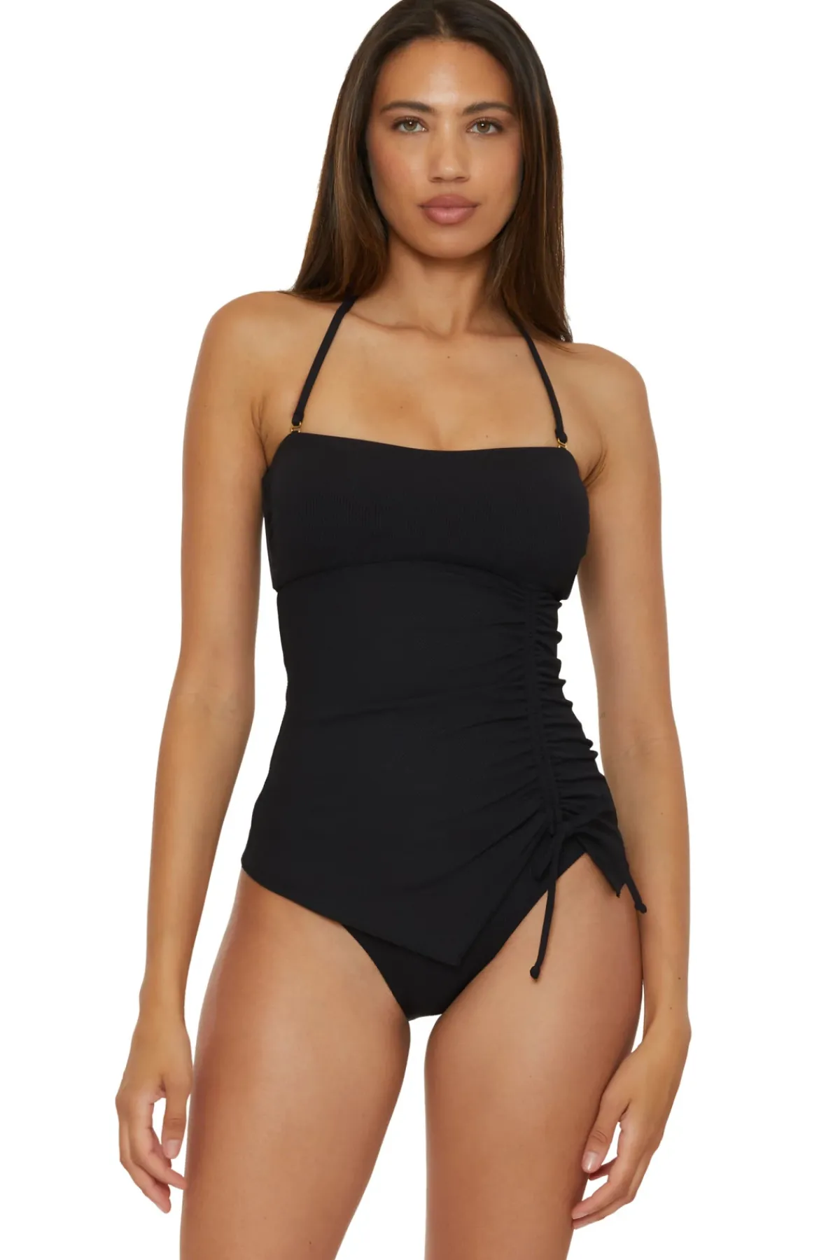 Becca by Rebecca Virtue Halter|Bandeau-Aurora Bandeau Tankini Top