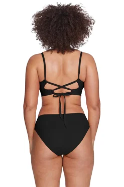 Robin Piccone Bikinis-Ava Twist Molded Bikini Top (D/DD Cup)