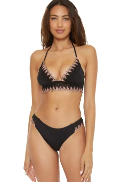 Becca by Rebecca Virtue Halter|Bikinis-Avery Banded Halter Bikini Top