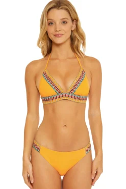 Becca by Rebecca Virtue Triangle|Halter-Avery Halter Bikini Top