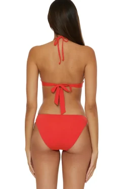 Becca by Rebecca Virtue Triangle|Halter-Avery Halter Bikini Top