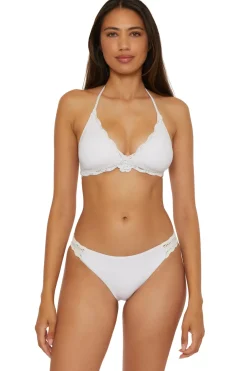 Becca by Rebecca Virtue Triangle|Halter-Avery Halter Bikini Top