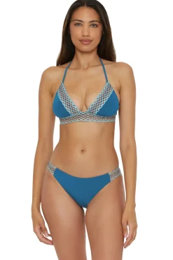 Becca by Rebecca Virtue Triangle|Halter-Avery Halter Bikini Top