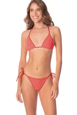 Maaji Triangle|Halter-Balmy Reversible Triangle Bikini Top