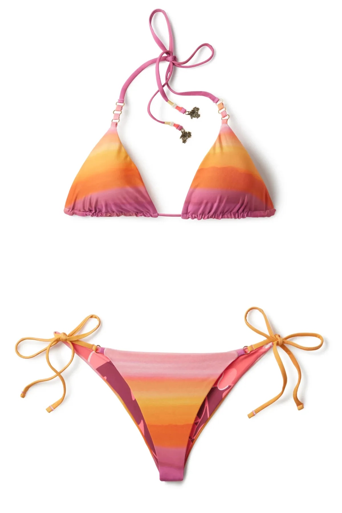 Maaji Triangle|Halter-Balmy Triangle Bikini Top