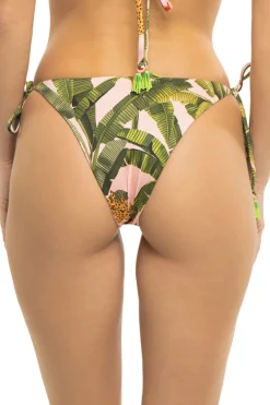 Farm Rio Tie Side|Hipster-Banana Leaves Hipster Bikini Bottom