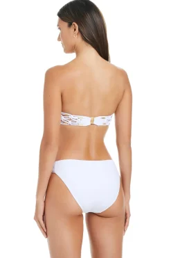 Bleu Rod Beattie Halter|Bandeau-Bandeau Macrame Bikini Top