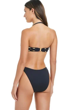 Bleu Rod Beattie Halter|Bandeau-Bandeau Macrame Bikini Top