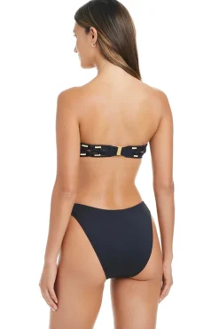 Bleu Rod Beattie Halter|Bandeau-Bandeau Macrame Bikini Top