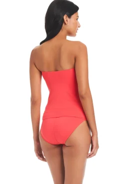 Bleu Rod Beattie Halter|Bandeau-Bandeau Tankini Top
