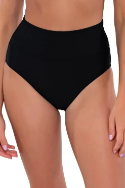 Sunsets High Waist|Bikinis-Banded Foldover High Waist Bikini Bottom