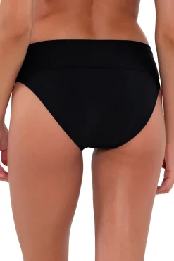 Sunsets High Waist|Bikinis-Banded Foldover High Waist Bikini Bottom